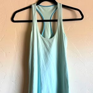 LULULEMON Cool Racerback Size 6 baby blue